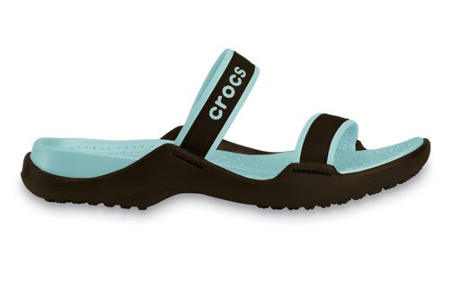 patra WOMEN'S CROCS SHOES SANDAL SLIPPER SANDALS brown size 4 ACCESSORY