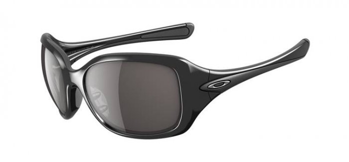 AUTHENTIC BLACK GRAY OAKLEY SCRIPT WOMEN'S SUNGLASSES SPORTS ACTIVE WEAR ACCESSORIES