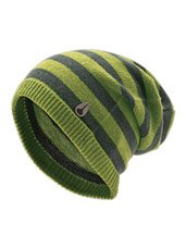 BULA BEANIE SKI CAP HAT WOMEN'S BLUE STRIPE WOOL ACRYLIC ACCESSORY SKI SNOWBOARD