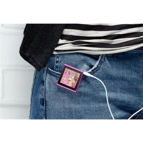 pink 4GB 6th Gen 1.8" LCD TOUCH SCREEN MP3 PLAYER Clip electronic accessory