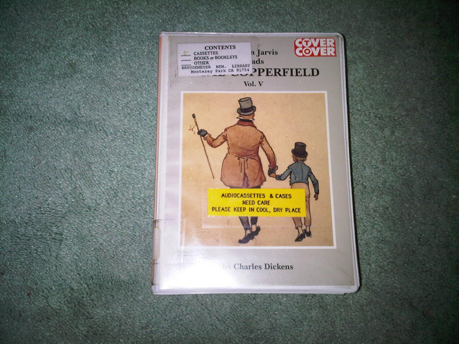 DAVID COPPERFIELD CHARLES DICKENS casette audio book books home education FICTION