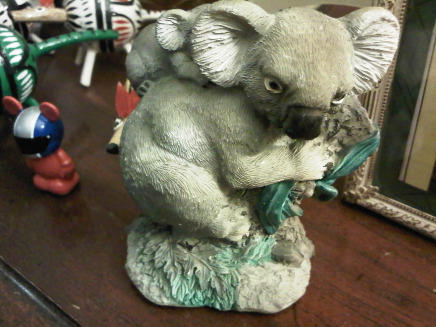 KOALA BEAR WITH BABY DECORATIVE COLLECTIBLE FIGURINE HOME
