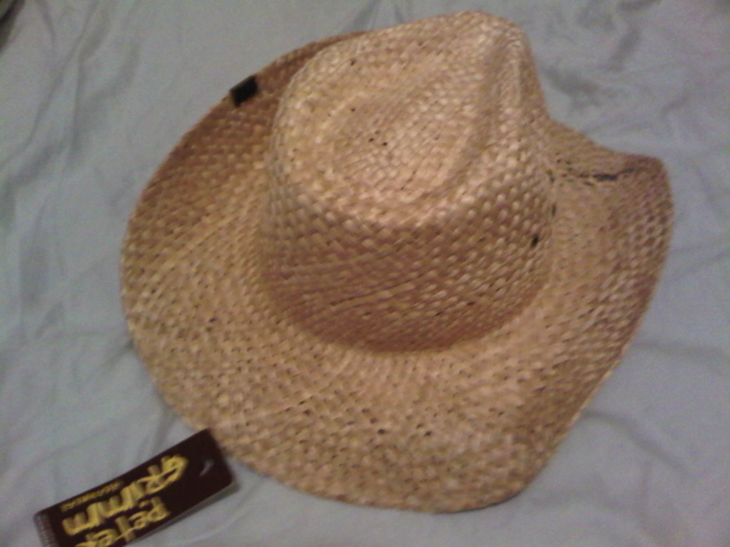 PETER GRIMM STRAW HAT QUALITY FARMER COWBOY GARDEN HORSE WOMEN'S MEN'S ACCESSORY CLOTHING CLOTHES