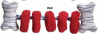 Zanies Tug-a-Rings (red)