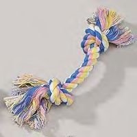 Zanies Pastel Rope Bones 14 inch