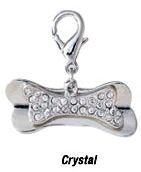 Aria Bejeweled Bone Charms Crystal