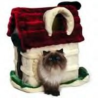 Meow Town Plush Kitty Country Cottage 19x12.5x22 Inch