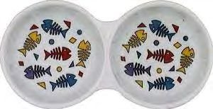 Ceramic Fish Skeleton Diner