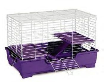 3 Level Deluxe Ferret Home 32 X 20 X 21" (white/lavender)
