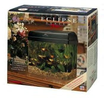 Eclipse System 3 3 Gallon Aquarium (black)