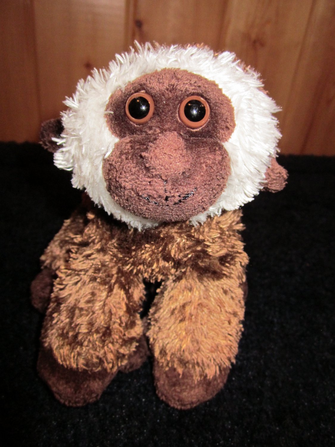 brown plush monkey