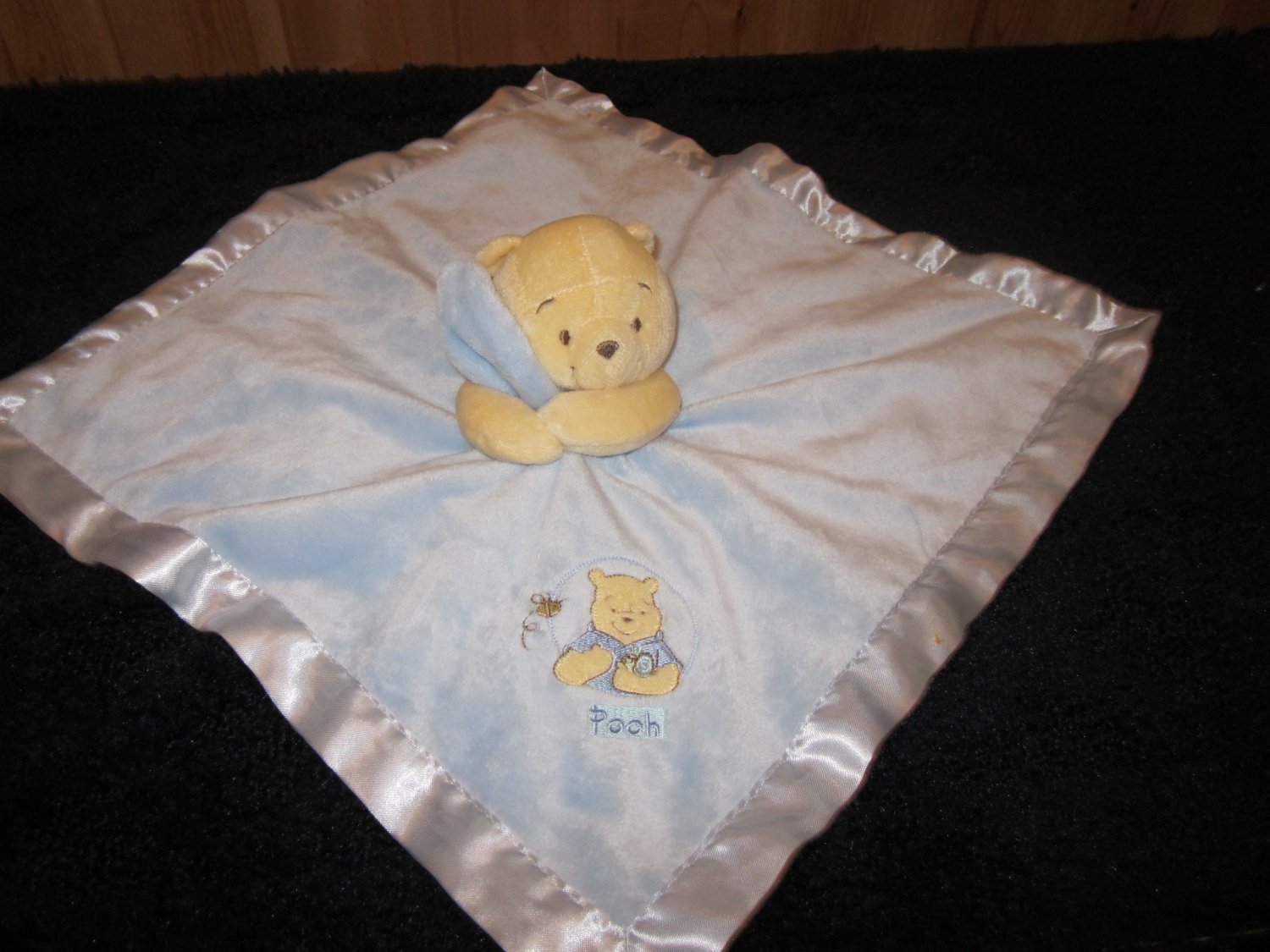 pooh plush blanket