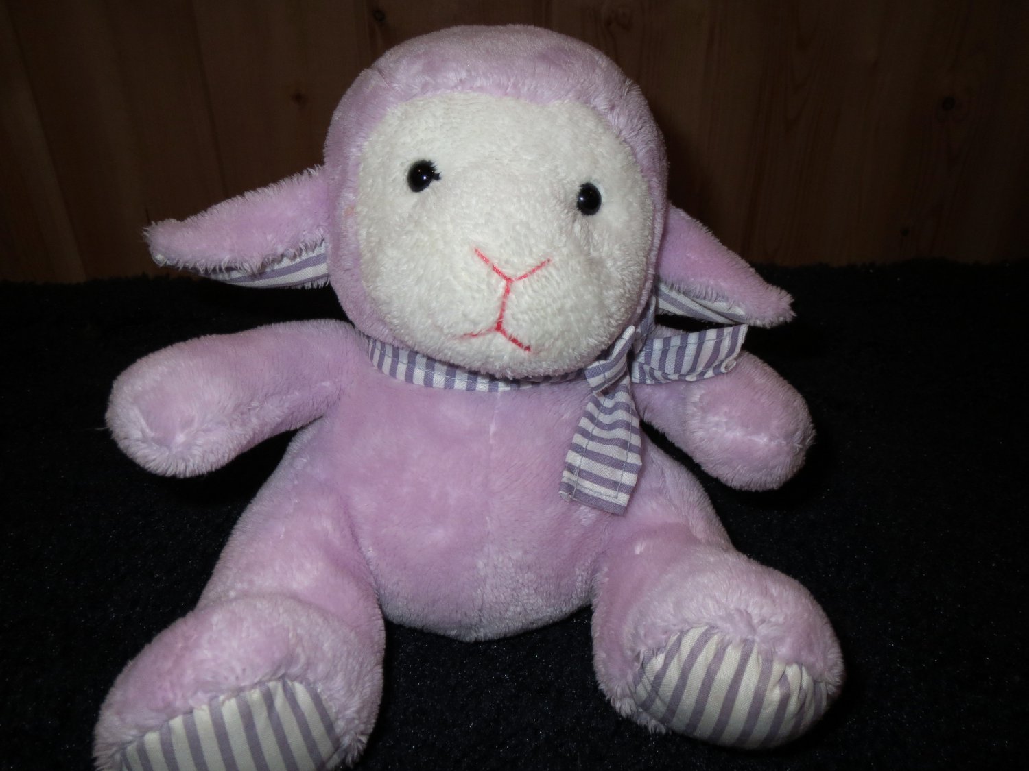 purple stuffed lamb