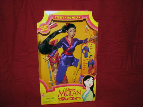 mulan mattel doll