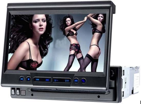 7" TFT LCD In-dash DVD Player
