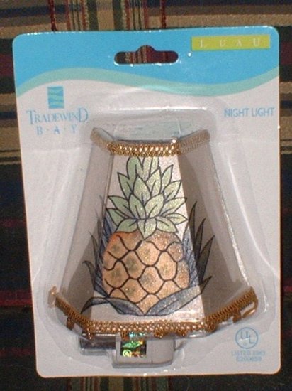 Tropical Pineapple Beaded Night Light