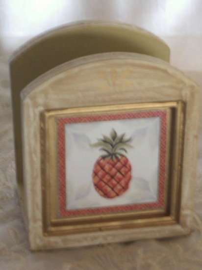 Pineapple Napkin Holder Tropical Kitchen Decor