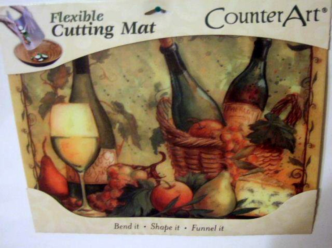 Wine Fruit Flexible Cutting Mat