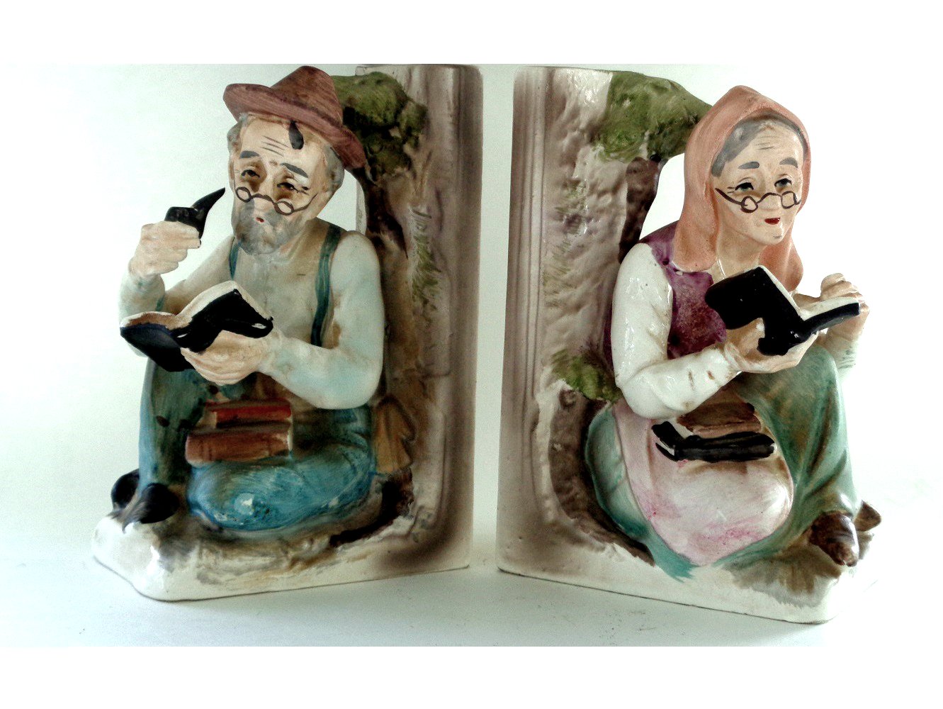 Grandma Grandpa Bookends