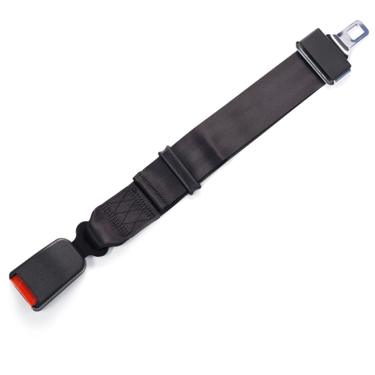 Adjustable Seat Belt Extender - Type A - Black