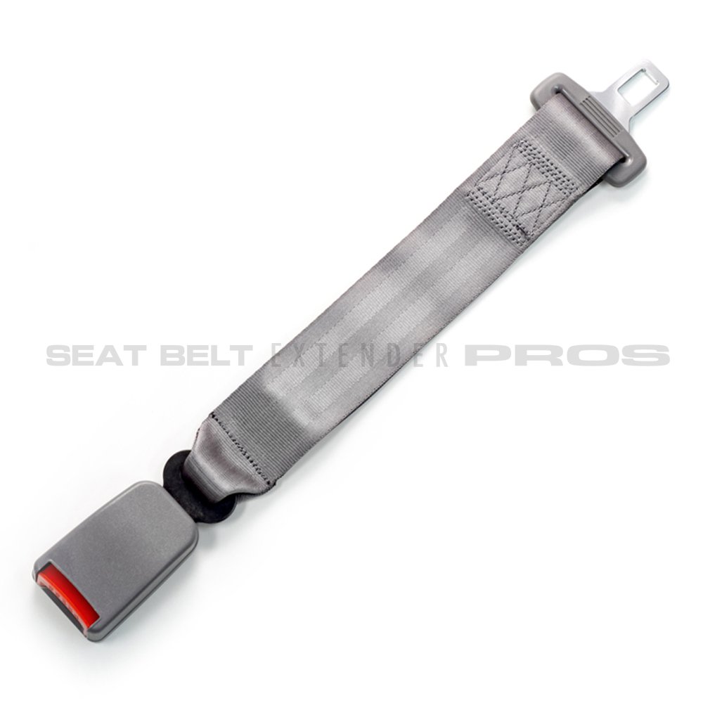 15" Seat Belt Extender - Type A - Gray