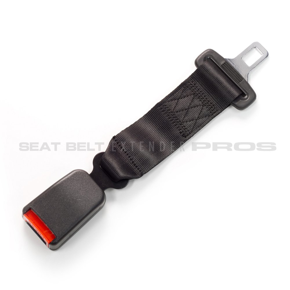 10" Seat Belt Extender - Type A - Black