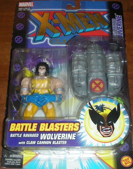 MARVEL COMICS X-MEN CLASSICS BATTLE BLASTERS WOLVERINE