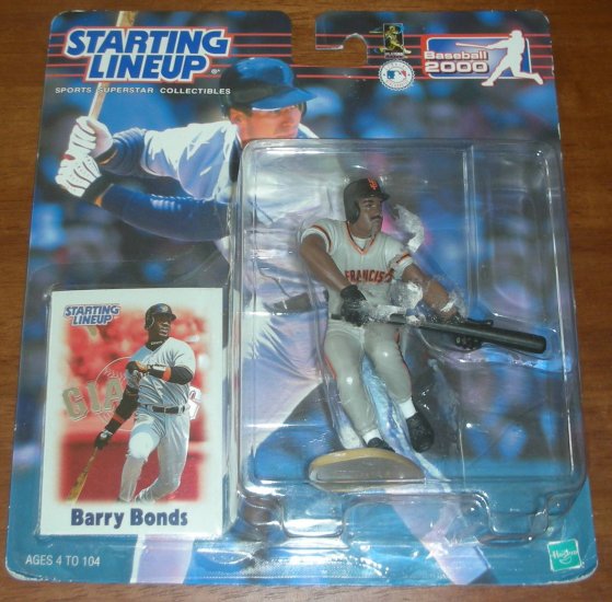 STARTING LINEUP COLLECTIBLE BARRY BONDS W/CARD