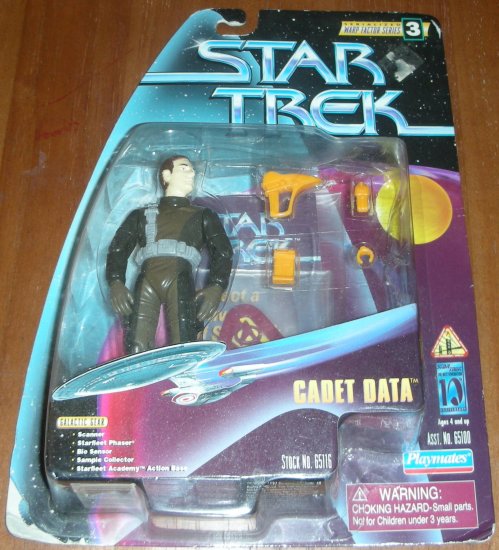 STAR TREK CADET DATA ACTION FIGURE STARSHIP ENTERPRISE