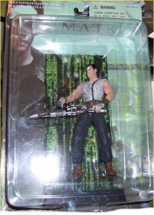 THE MATRIX THE MOVIE TANK ACTION FIGURE