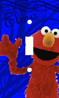 Elmo Light Switch Cover Kids Room Decor