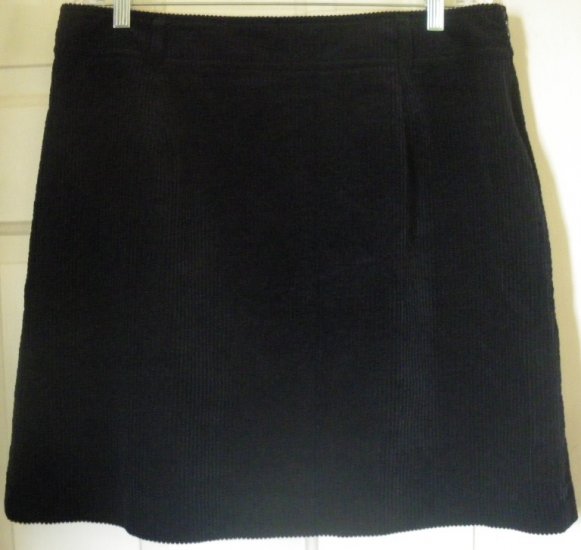 LT SPORT Navy Above-Knee CORDUROY Skirt size 16