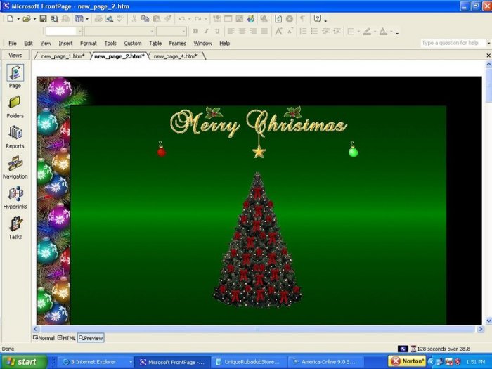 Deck the Halls Holiday Template