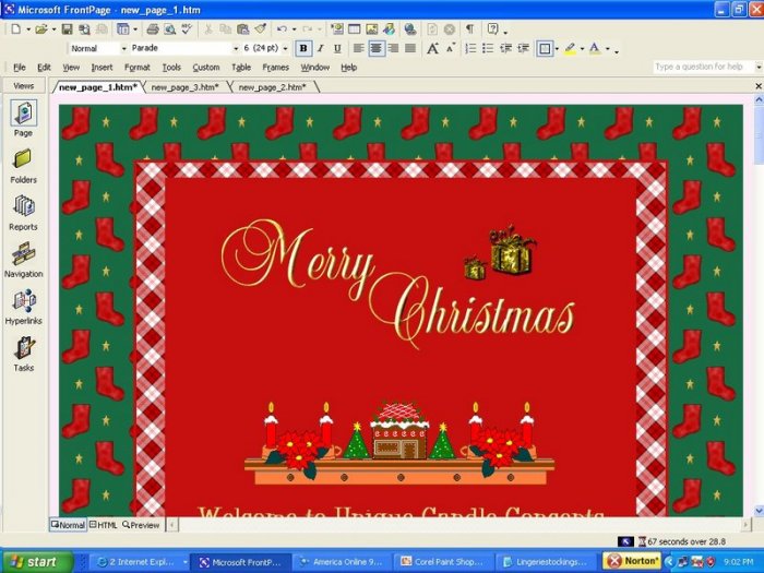 Christmas Toys Holiday Template