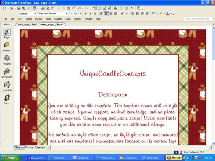 Wreath & Bows (no welcome header) Holiday Template