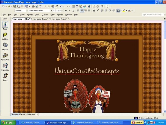 One Happy Turkey Family