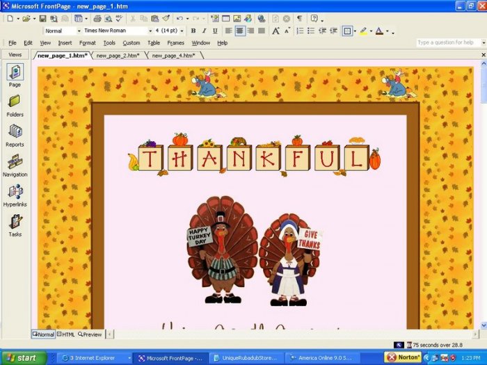 Thankful Turkeys