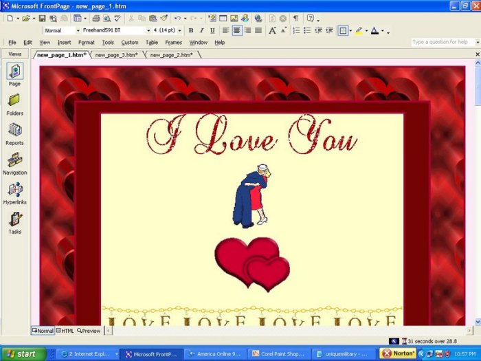 Military Appreciation Valentines Day Template