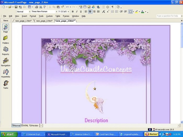 Love for Lilac Floral Template