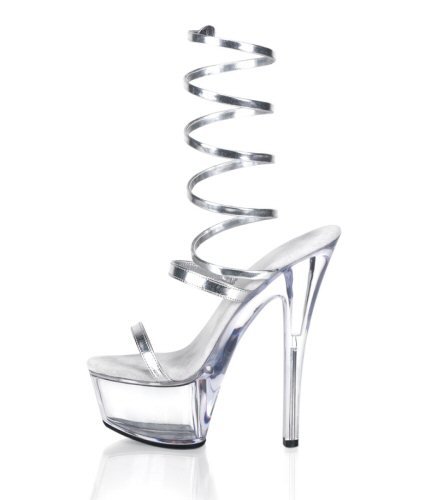 6" Stiletto Heel . See description for sizes.