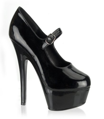 6" Stiletto Heel. See description for sizes.