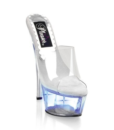 6" Stiletto Heel Lite-Up Platform Slide. See description for sizes.