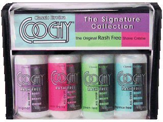 Personal Shaving Lotion 4 Piece Sampler
