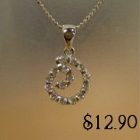 Swirl Rhinestone
