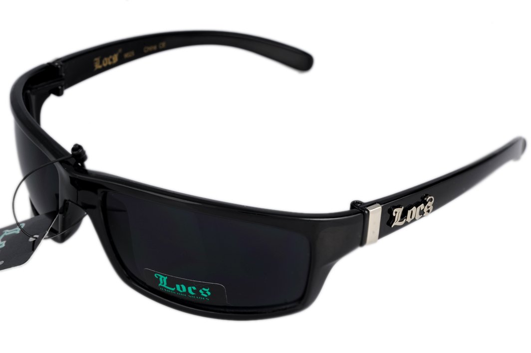 LOCS Sunglasses Ganster Style 52 Free Micro Fiber Bag NWT
