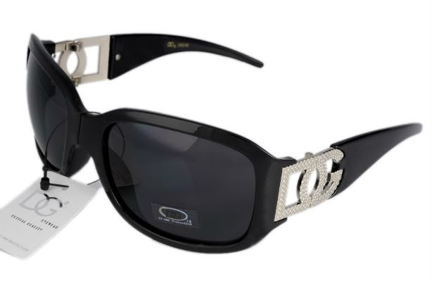 DG Eyewear Black JE04262B SUNGLASSES w/Micro Fiber Bag