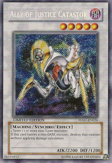 Ally of Justice Catastor *secret rare*
