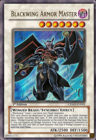 Blackwing Armor Master *ultra rare*