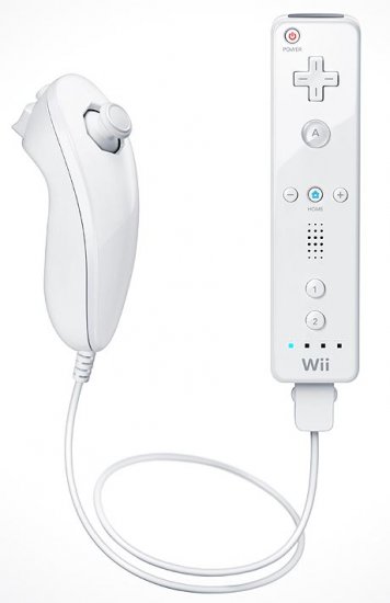 *Nintendo Wii Remote(Wiimote) + Nintendo Nunchuck Combo*