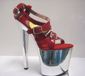 Strappy Metallic Sandal